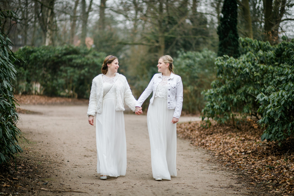 Hochzeit im Standesamt Wandsbek und Ohlendorffsche Villa in Volksdorf